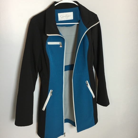 Jessica Simpson Jackets & Blazers - Blue Jacket Jessica Simpson